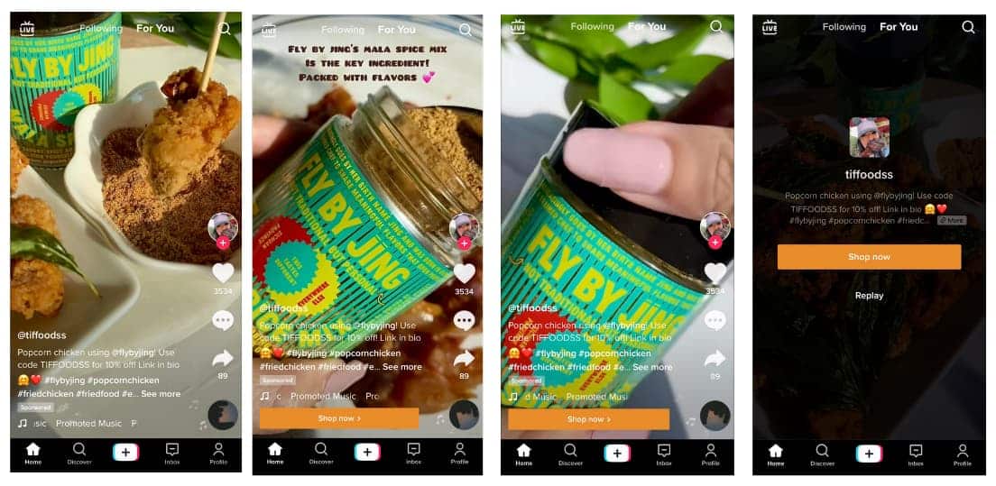 ejemplo de ad tiktok intagono 1